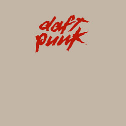 Свитшот хлопковый мужской Daft punk, цвет: миндальный — фото 2