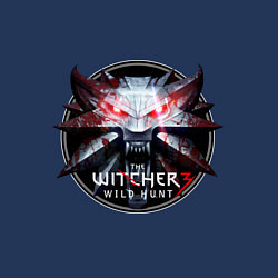 Свитшот хлопковый мужской The Witcher 3, цвет: тёмно-синий — фото 2
