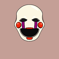 Свитшот хлопковый мужской Puppet FNAF Марионетка, цвет: пыльно-розовый — фото 2