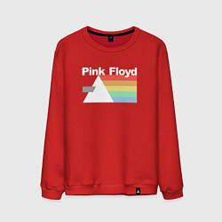 Свитшот хлопковый мужской Pink Floyd, цвет: красный