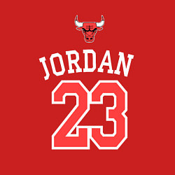 Свитшот хлопковый мужской Jordan 23, цвет: красный — фото 2