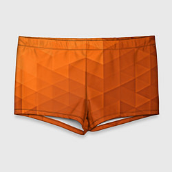 Мужские плавки Orange abstraction, цвет: 3D-принт