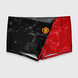 Мужские плавки FC Manchester United: Abstract, цвет: 3D-принт
