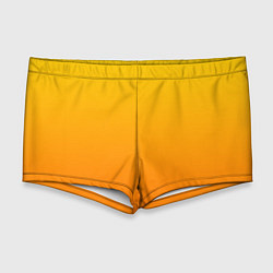 Мужские плавки Оранжевый градиент, цвет: 3D-принт