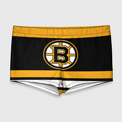 Мужские плавки Boston Bruins, цвет: 3D-принт