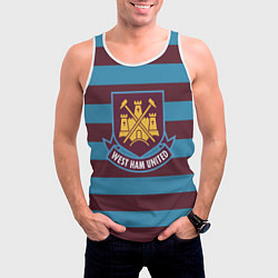 Майка-безрукавка мужская West Ham United FC, цвет: 3D-белый — фото 2