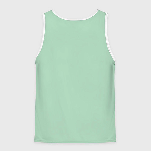 Мужская майка без рукавов Song Joong Ki: Big boss / 3D-Белый – фото 2