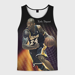 Майка-безрукавка мужская Kobe Bryant, цвет: 3D-черный