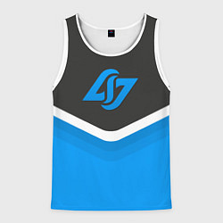 Майка-безрукавка мужская CLG Uniform, цвет: 3D-белый