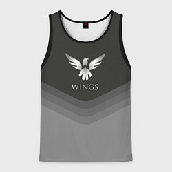 Майка-безрукавка мужская Wings Uniform, цвет: 3D-черный