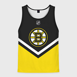 Майка-безрукавка мужская NHL: Boston Bruins, цвет: 3D-черный