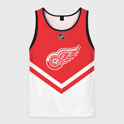 Майка-безрукавка мужская NHL: Detroit Red Wings, цвет: 3D-черный