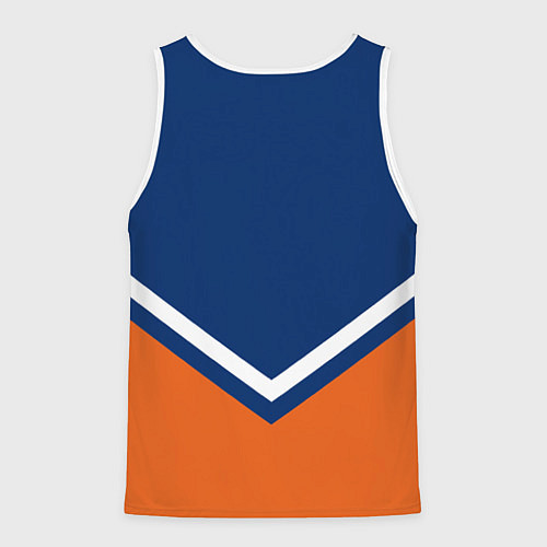 Мужская майка без рукавов NHL: Edmonton Oilers / 3D-Белый – фото 2