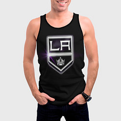 Майка-безрукавка мужская Los Angeles Kings, цвет: 3D-черный — фото 2
