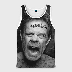 Майка-безрукавка мужская Shameless Face, цвет: 3D-белый