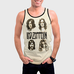 Майка-безрукавка мужская Led Zeppelin Guys, цвет: 3D-черный — фото 2