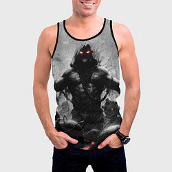 Майка-безрукавка мужская Disturbed: Demon Rage, цвет: 3D-черный — фото 2