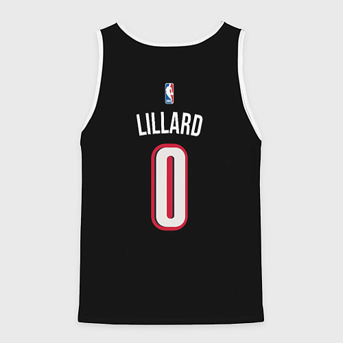 Мужская майка без рукавов Portland Trail Blazers 0 / 3D-Белый – фото 2