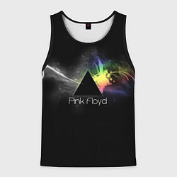 Майка-безрукавка мужская Pink Floyd Logo, цвет: 3D-черный