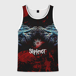 Мужская майка без рукавов Slipknot руки зомби