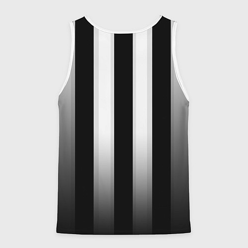 Мужская майка без рукавов Juventus FC: New logo / 3D-Белый – фото 2