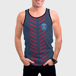 Майка-безрукавка мужская FC PSG: Creative, цвет: 3D-черный — фото 2
