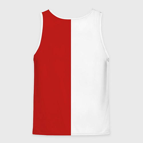 Мужская майка без рукавов Ленин СССР / 3D-Белый – фото 2