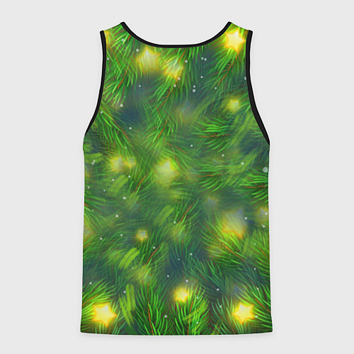 Мужская майка без рукавов Хаул / 3D-Черный – фото 2