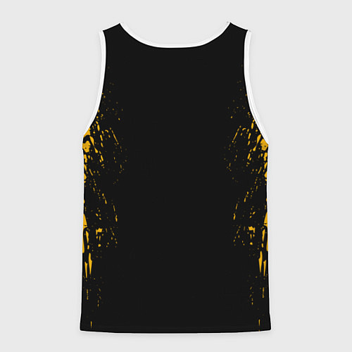 Мужская майка без рукавов PUBG: Black Soldier / 3D-Белый – фото 2