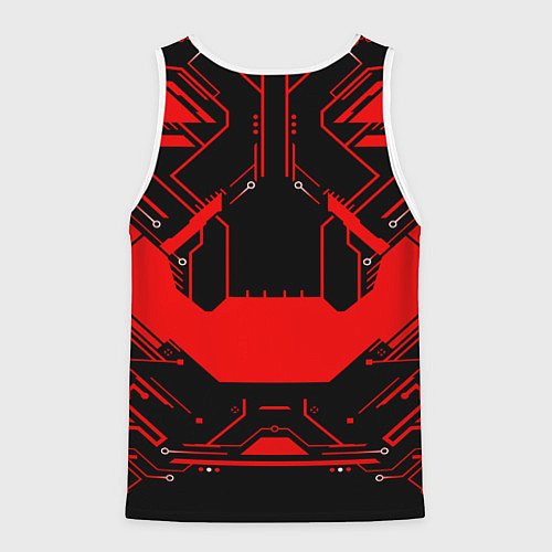 Мужская майка без рукавов CS:GO - Ашот / 3D-Белый – фото 2