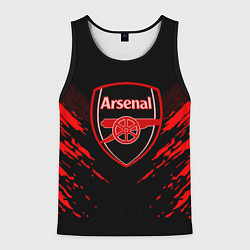 Майка-безрукавка мужская Arsenal FC: Sport Fashion, цвет: 3D-черный