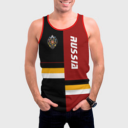 Майка-безрукавка мужская Russian Empire, цвет: 3D-красный — фото 2