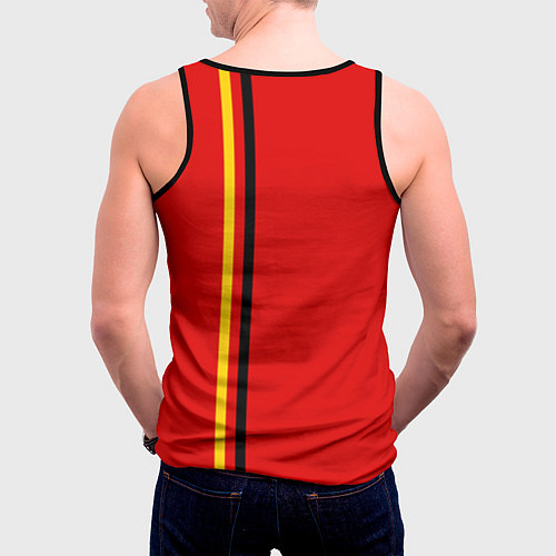 Мужская майка без рукавов Германия / 3D-Черный – фото 4