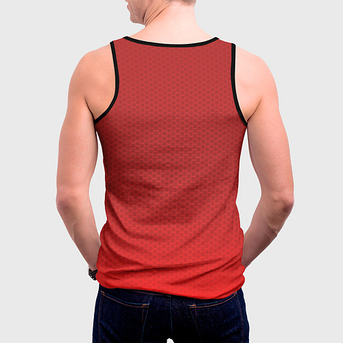 Мужская майка без рукавов Grazie / 3D-Черный – фото 4