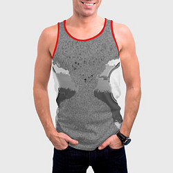 Майка-безрукавка мужская Royal Blood, цвет: 3D-красный — фото 2