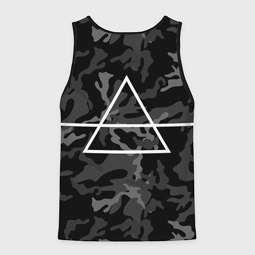 Мужская майка без рукавов 30 STM Camo / 3D-Черный – фото 2