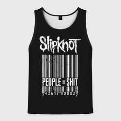 Майка-безрукавка мужская Slipknot: People Shit, цвет: 3D-черный
