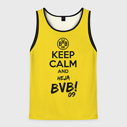 Мужская майка без рукавов Keep Calm & Heja BVB