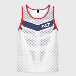 Мужская майка без рукавов N7: White Armor