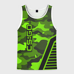 Мужская майка без рукавов CS:GO Light Green Camo