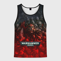Майка-безрукавка мужская Warhammer 40000: Dawn Of War, цвет: 3D-черный