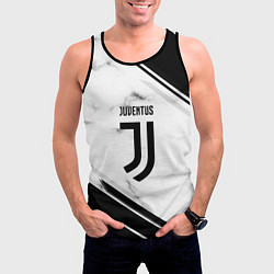 Майка-безрукавка мужская Juventus, цвет: 3D-черный — фото 2