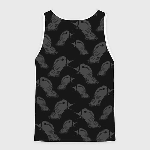 Мужская майка без рукавов GUSSI Style / 3D-Белый – фото 2