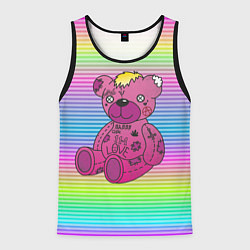 Мужская майка без рукавов Lil Peep Bear