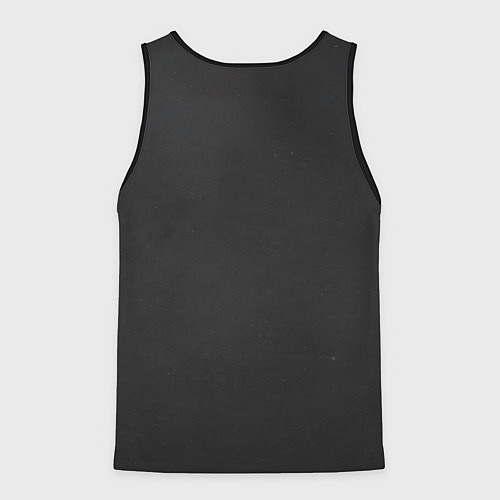 Мужская майка без рукавов YANIX: Black Side / 3D-Черный – фото 2