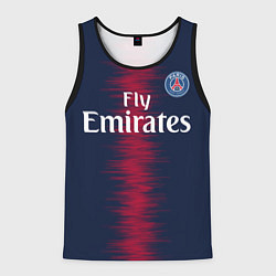 Майка-безрукавка мужская FC PSG: Neymar 18-19, цвет: 3D-черный