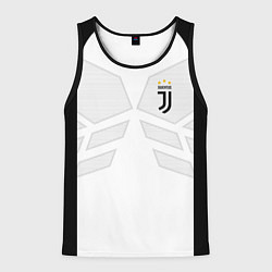 Майка-безрукавка мужская JUVENTUS SPORT, цвет: 3D-черный