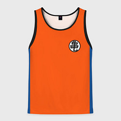 Мужская майка без рукавов DBZ: Kame Senin Kanji Emblem