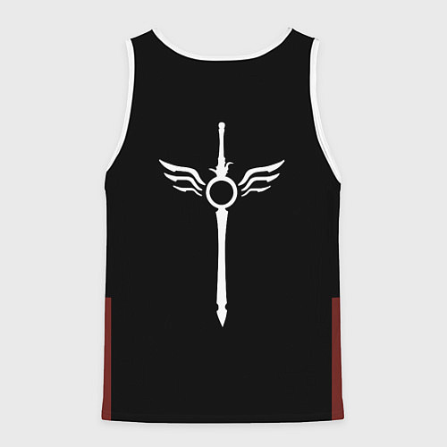 Мужская майка без рукавов DMC: Dante / 3D-Белый – фото 2