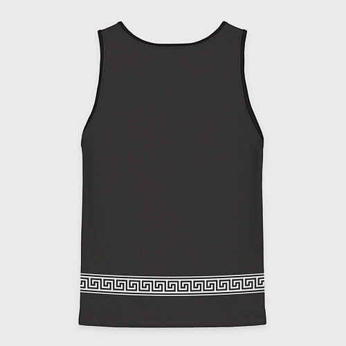 Мужская майка без рукавов Gorgona Like Coffee / 3D-Черный – фото 2